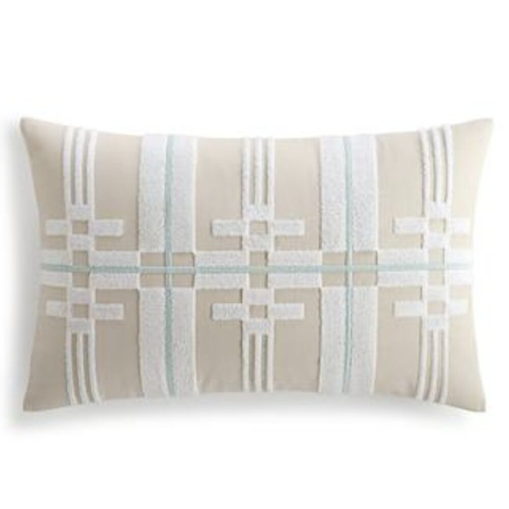 Charter Club Damask Designs Terra Mesa Decorative Pillow, 14" X 22"